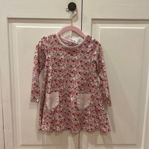 The proper peony floral dress 2T